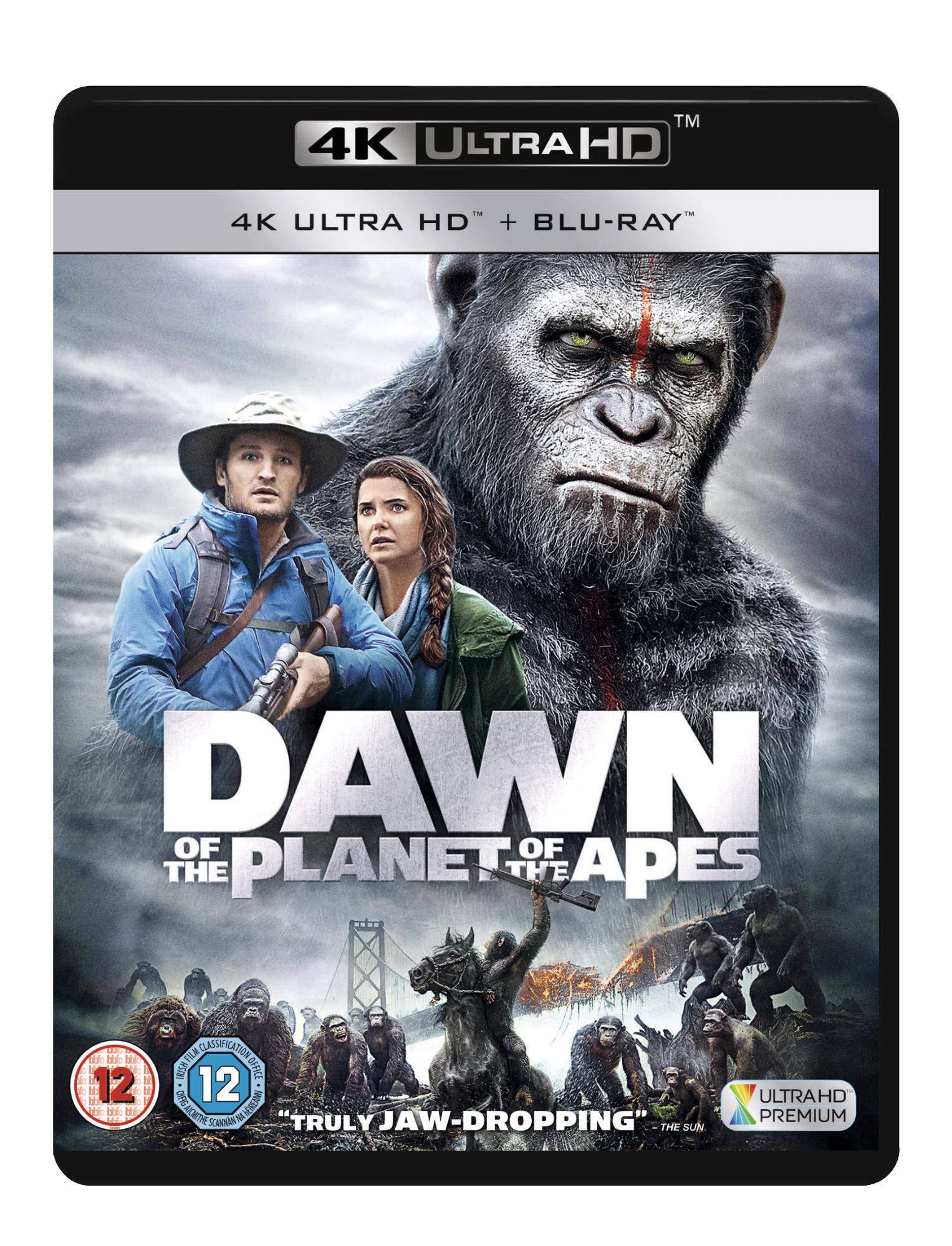4K UHD BLU-RAY  DAWN OF THE PLANET OF THE APES      BRAND NEW SEALED UK STOCK