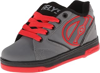 Propel 2.0 Skate Shoe (Little Kid/Big Kid),Gray/Black/Red,6 M US Big Kid