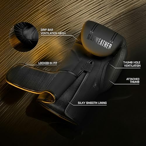 Miniatura 7 de Hayabusa Mayweather Contender - Guantes de boxeo para hombre y mujer