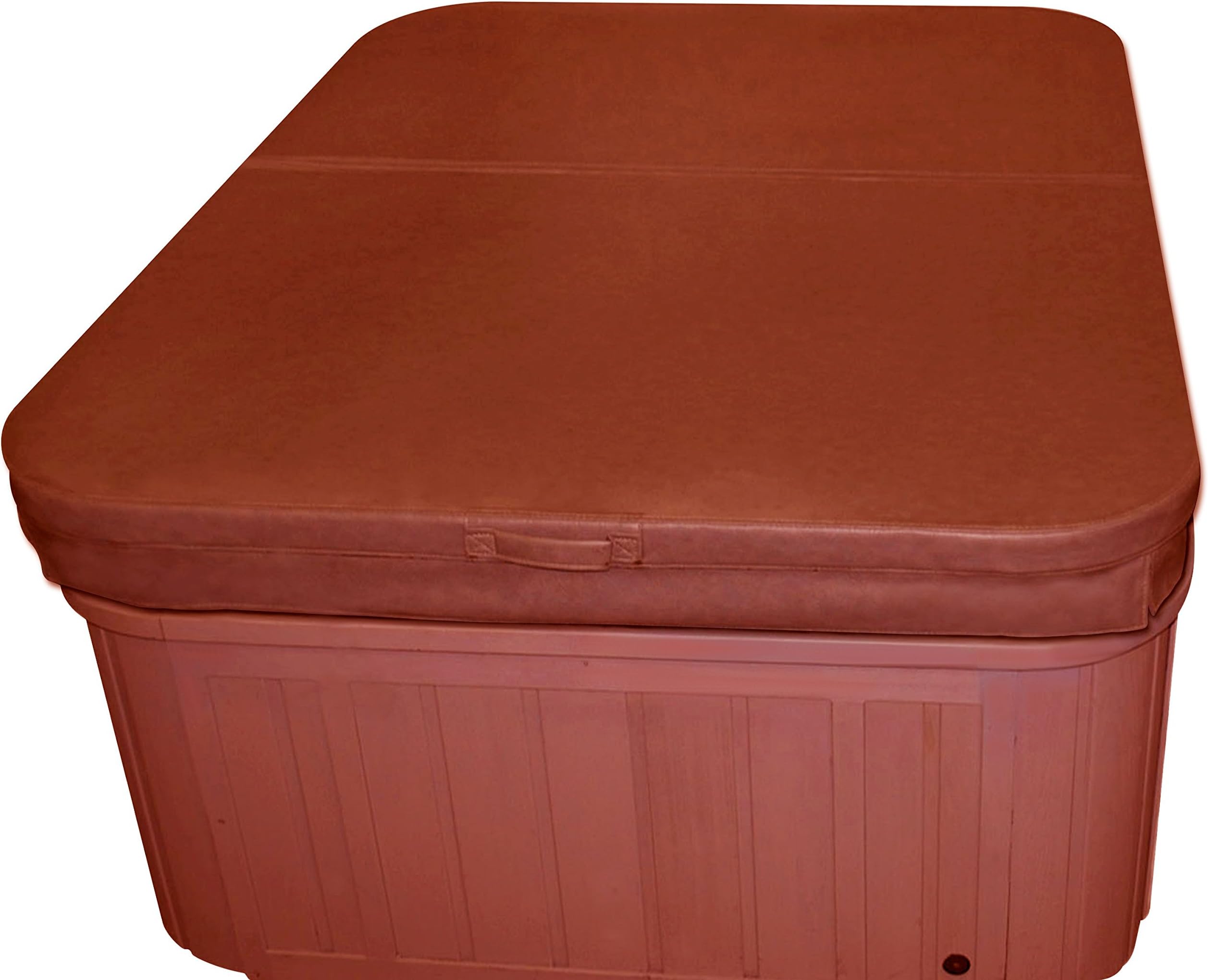 84 x 84 Inch Replacement Spa Cover and Hot Tub Cover - Brown
