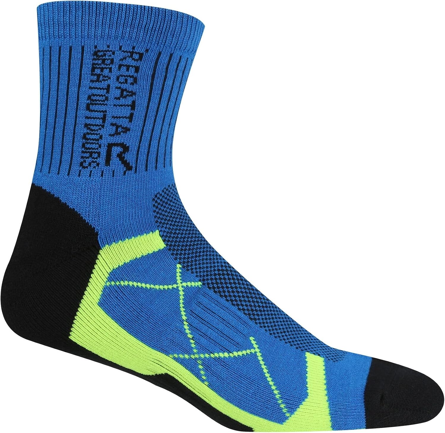 Regatta Mens Active Outdoor Socks (Pack of 2) (10-13) (Navy/Dark Steel)