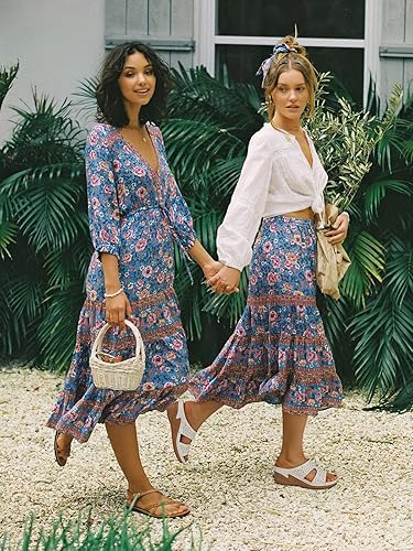 Miniatura 6 de SHIBEVER Wedge Sandals for Women Dressy Summer Slip On Womens Sandals - Slide Comfortable Walking Platform Sandals