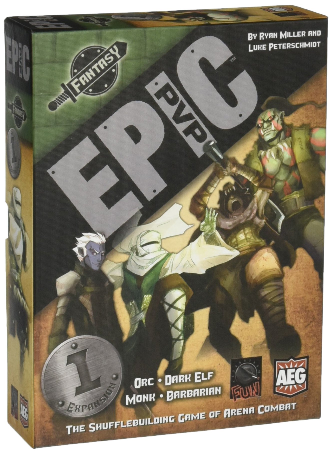 Alderac Entertainment Group (AEG) Epic PVP Fantasy Expansion 1 Card Game