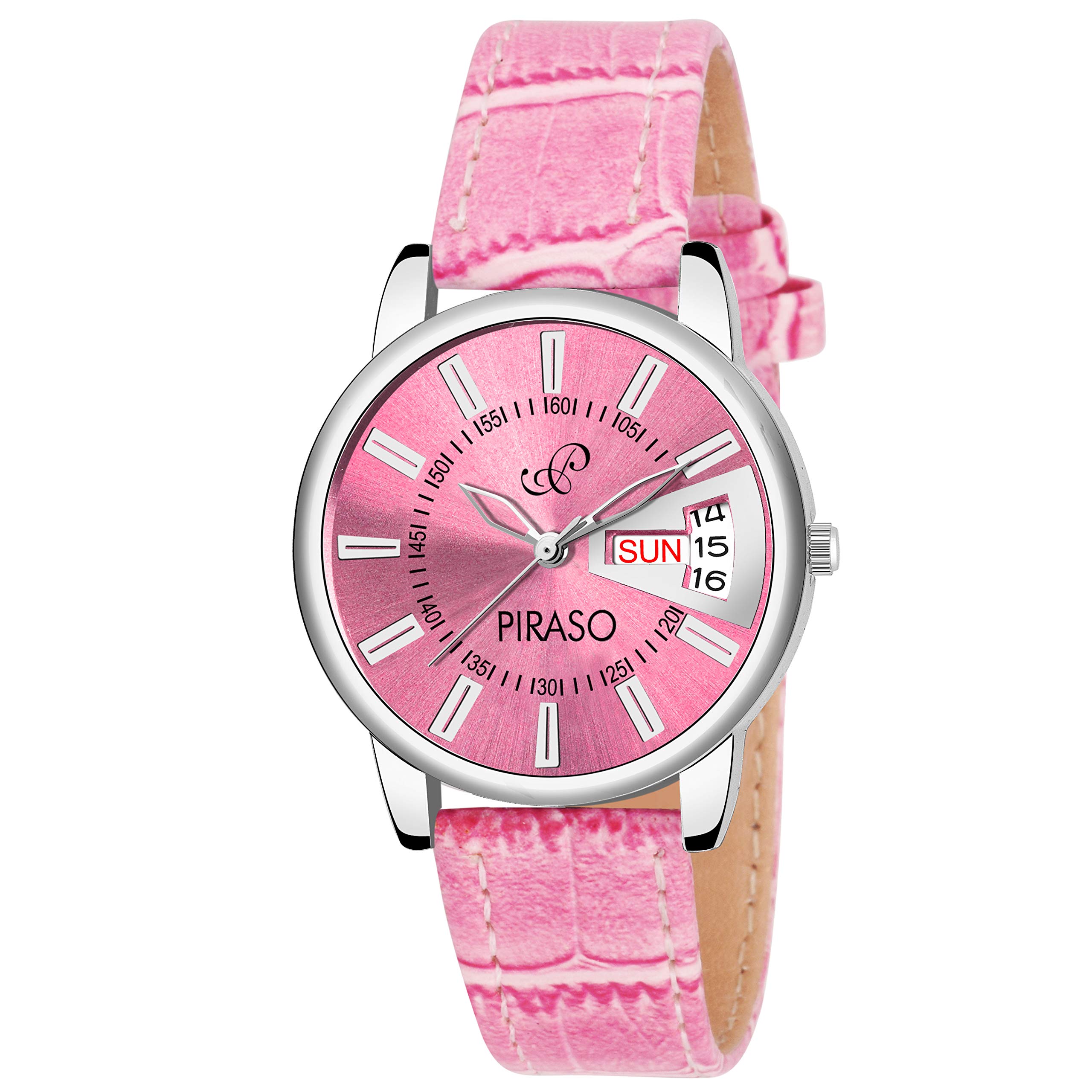 Piraso Leather Analog Pink Dial Womens Watch-4057-Pink-S (B07P5D3V7B) Amazon Price History, Amazon Price Tracker