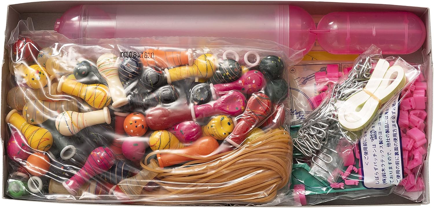 Amazon Com Suzuki Latex Rakuraku Yoyo Set Japanese Yo Yo Tsuri Kit 100balloons Clothing
