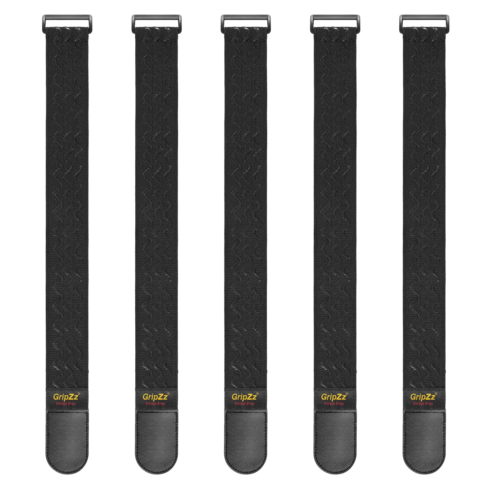 GripZz Elastic Cinch Straps with Anti-Slip Strips
