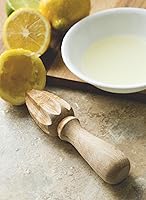 Vista 4 de Fox Run 4165 Escariador/Exprimidor de Limón, Madera Marrón 1.25 x 1.25 x 6 pulgadas Escariador y exprimidor de limón