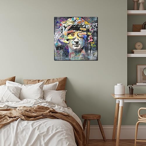 Miniatura 3 de GUGIKA Arte de pared de flor de loto para habitación de niñas, lienzo floral rosa para dormitorio, decoración moderna de plantas para sala de estar,