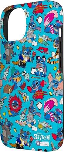 Miniatura 5 de iPhone 11 Pro Max Disney 100 Stitch in Costume Disney Characters and Scrump Case