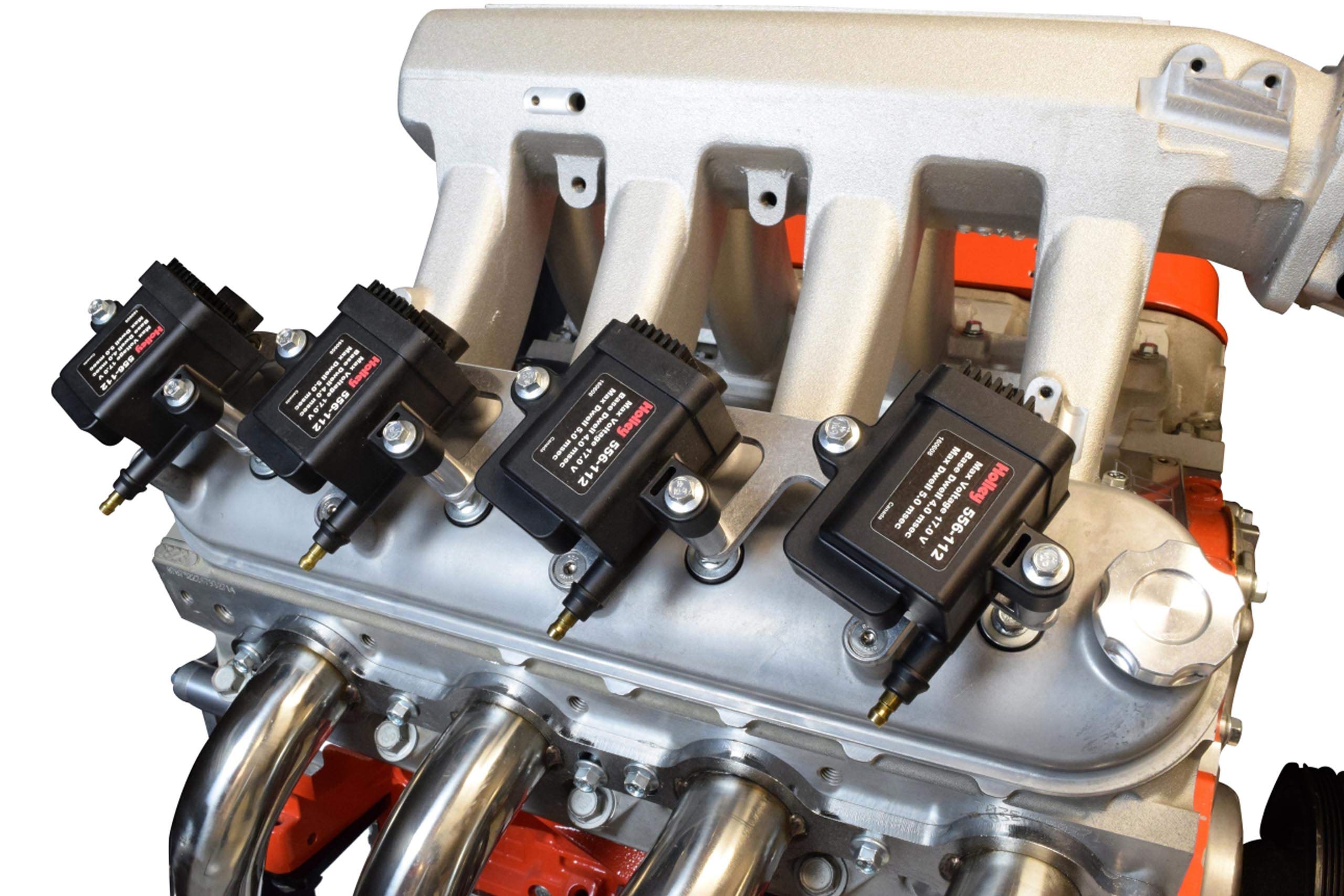 ICT Billet LS Billet Coil Brackets Holley AMP EFI Smart Coil Pack for