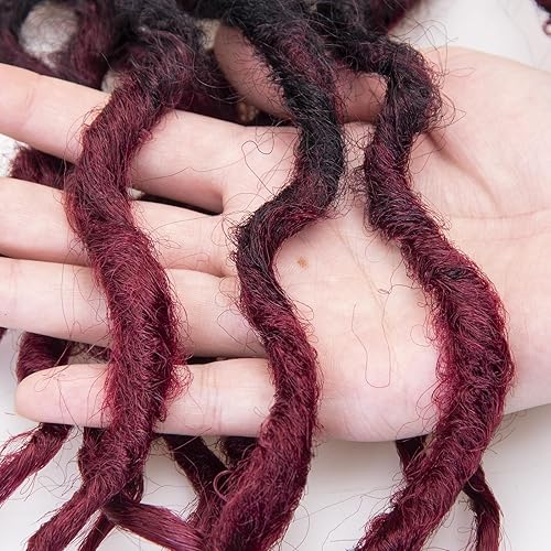 Miniatura 247 de 8 paquetes de rastas de cabello sintético de ganchillo de 18 pulgadas, rastas sintéticas bohemias con extremos rizados, cabello de ganchillo suave