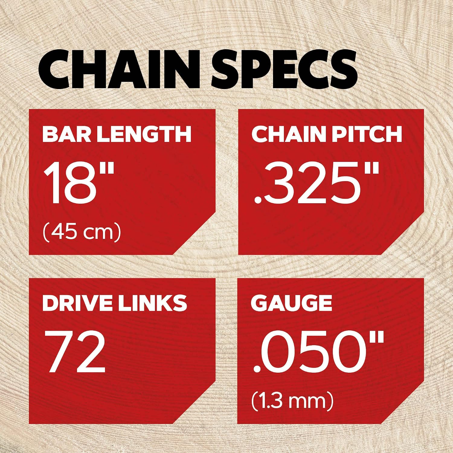 Oregon M72X3 Saw Chain, 3-Pack, Gray