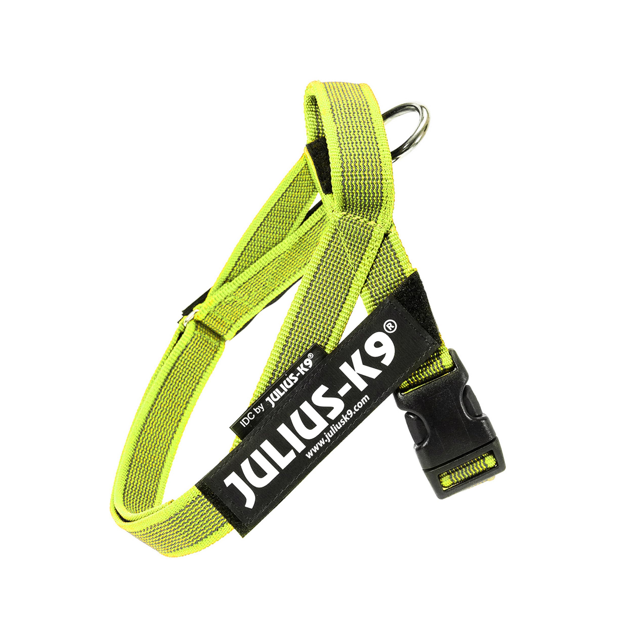 Julius-K9 Arnés De Correa, Neón-Gris, XS / Mini-Mini