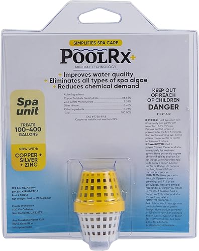 Miniatura 9 de Pool RX 101001 6 meses Algicida Blue Treats 7.5k-20k galones, individual, unidad y HTH 52036 piscina Care Shock Advanced, producto químico para