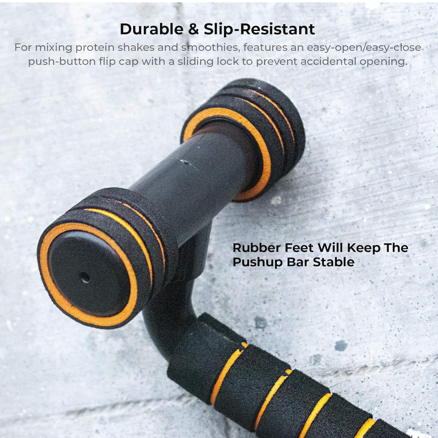 Shopeleven Push Up Stand for Home Gym – Anti-Slip Pushup Bar for Men & Women | Chest Workout Equipment & Fitness Accessory 1