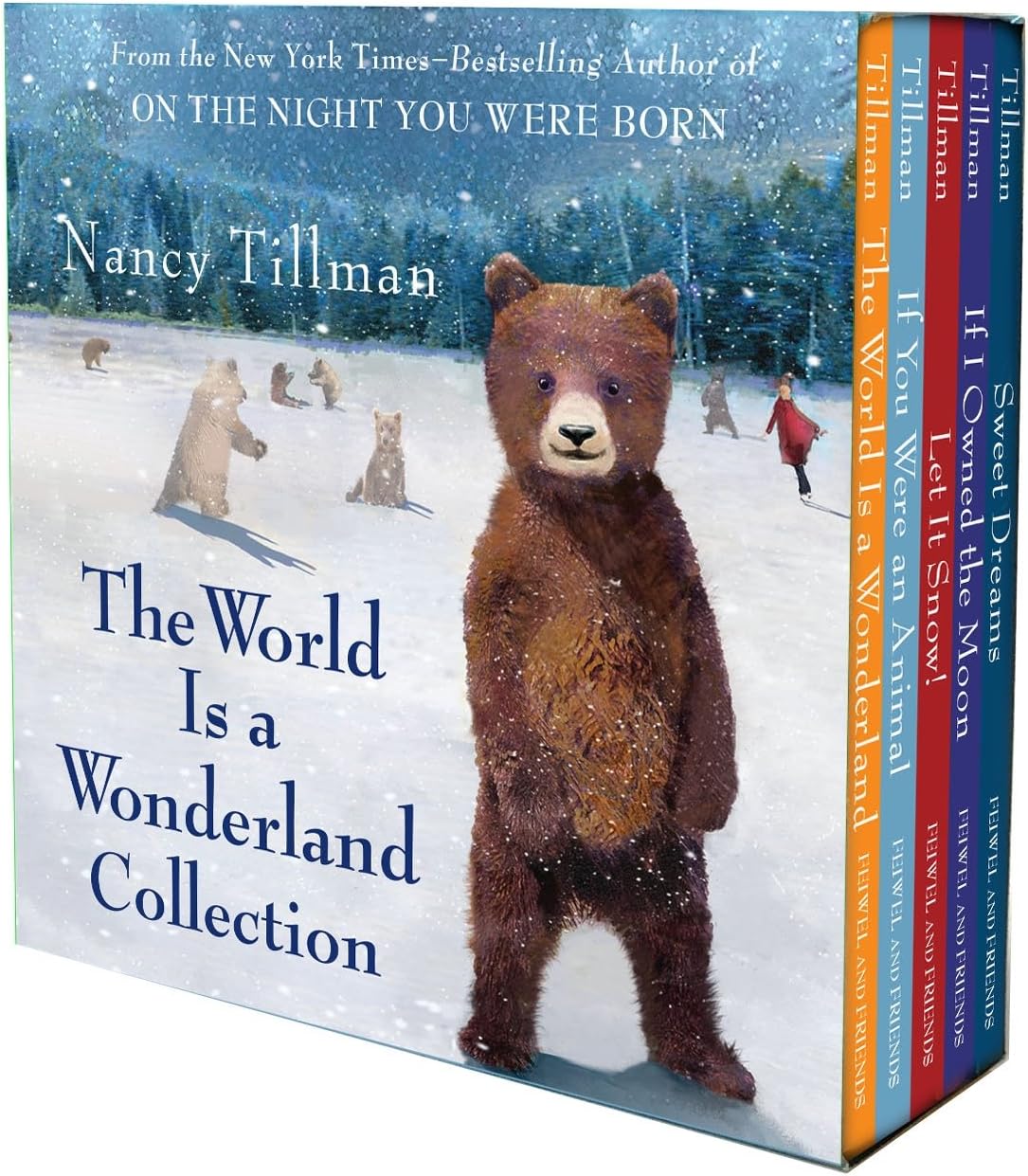 Nancy Tillman's The World Is a Wonderland Collection: (The World is a Wonderland; If You Were an Animal; Let it Snow!; If I Owned the Moon; Sweet Dreams)