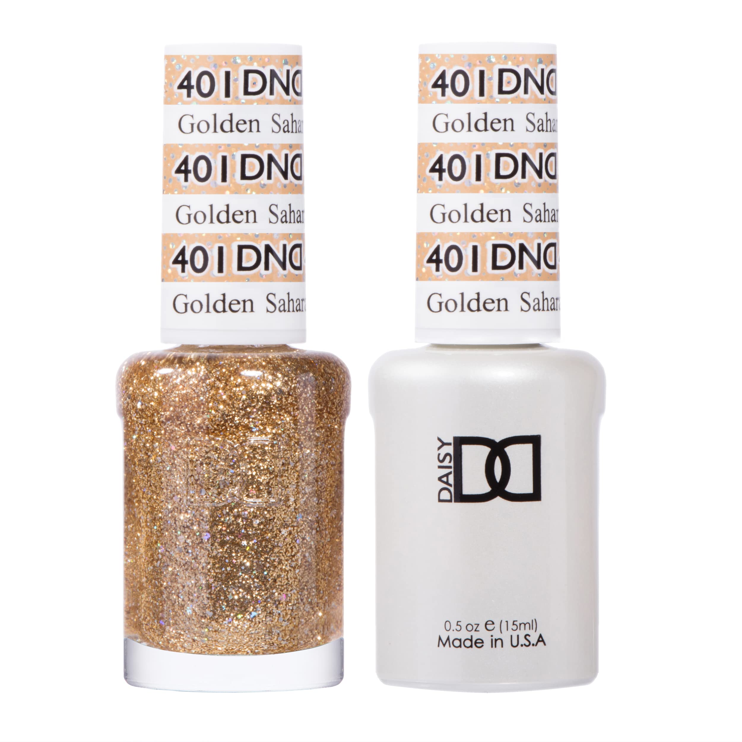 DND Gel Polish Set Yellow Collection UV LED GelPolish and Air Dry Nail Lacquer Matching Chip-Free Polish Duo
