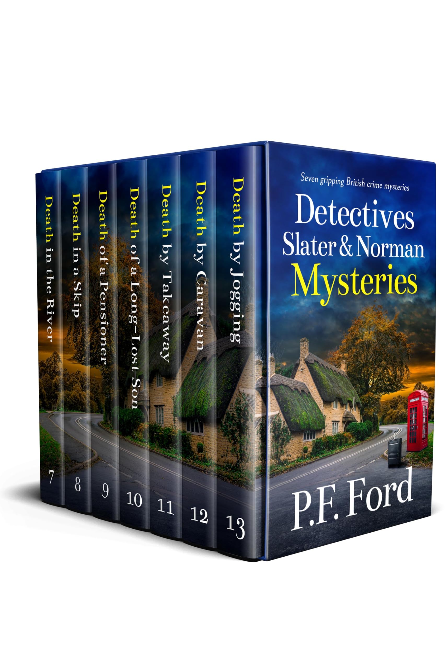 DETECTIVES SLATER & NORMAN BOOKS 7–13: seven gripping British crime mysteries full of twists (Slater and Norman Mysteries)