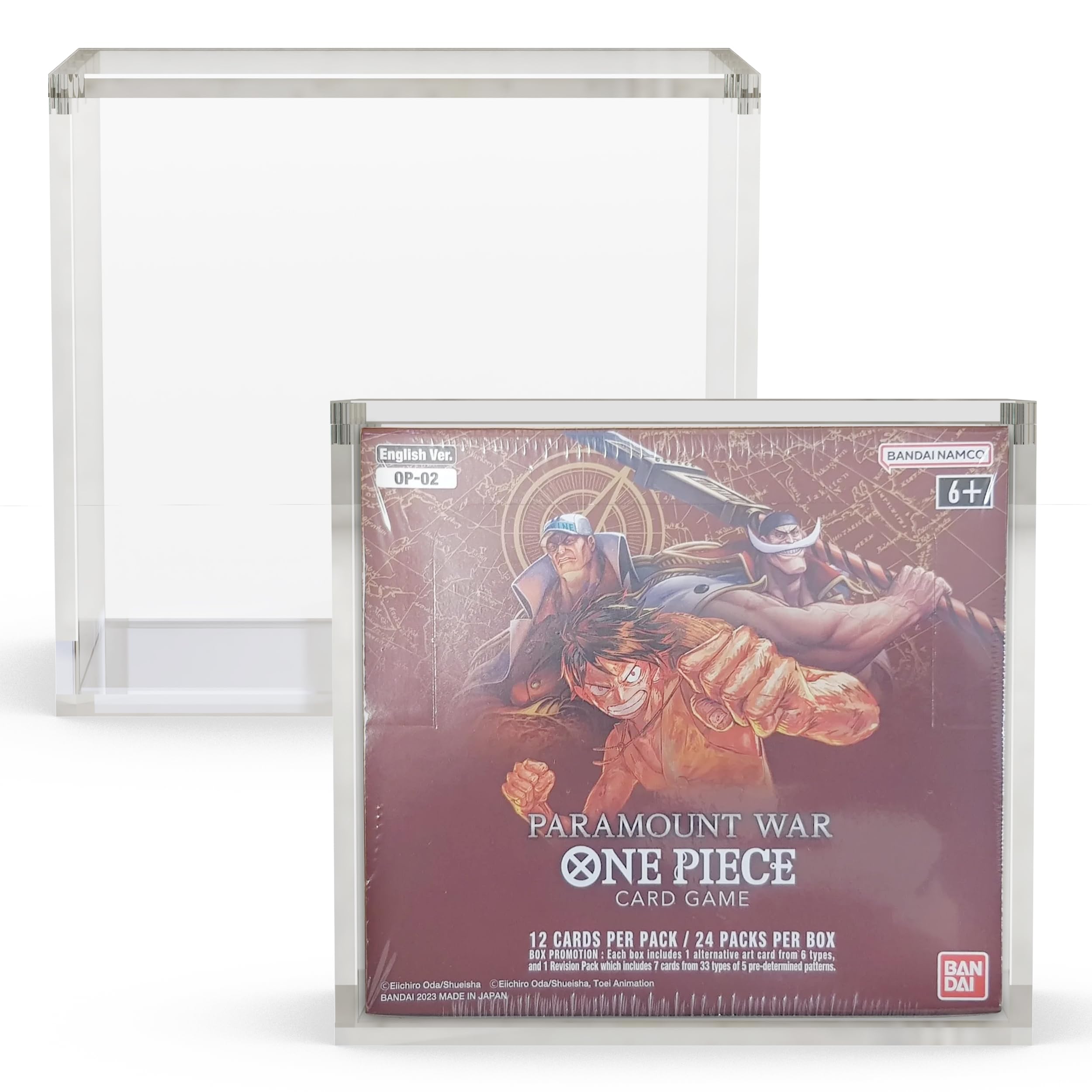 Amazon.com: Acrylic Case Display for Bandai One Piece TCG Larger