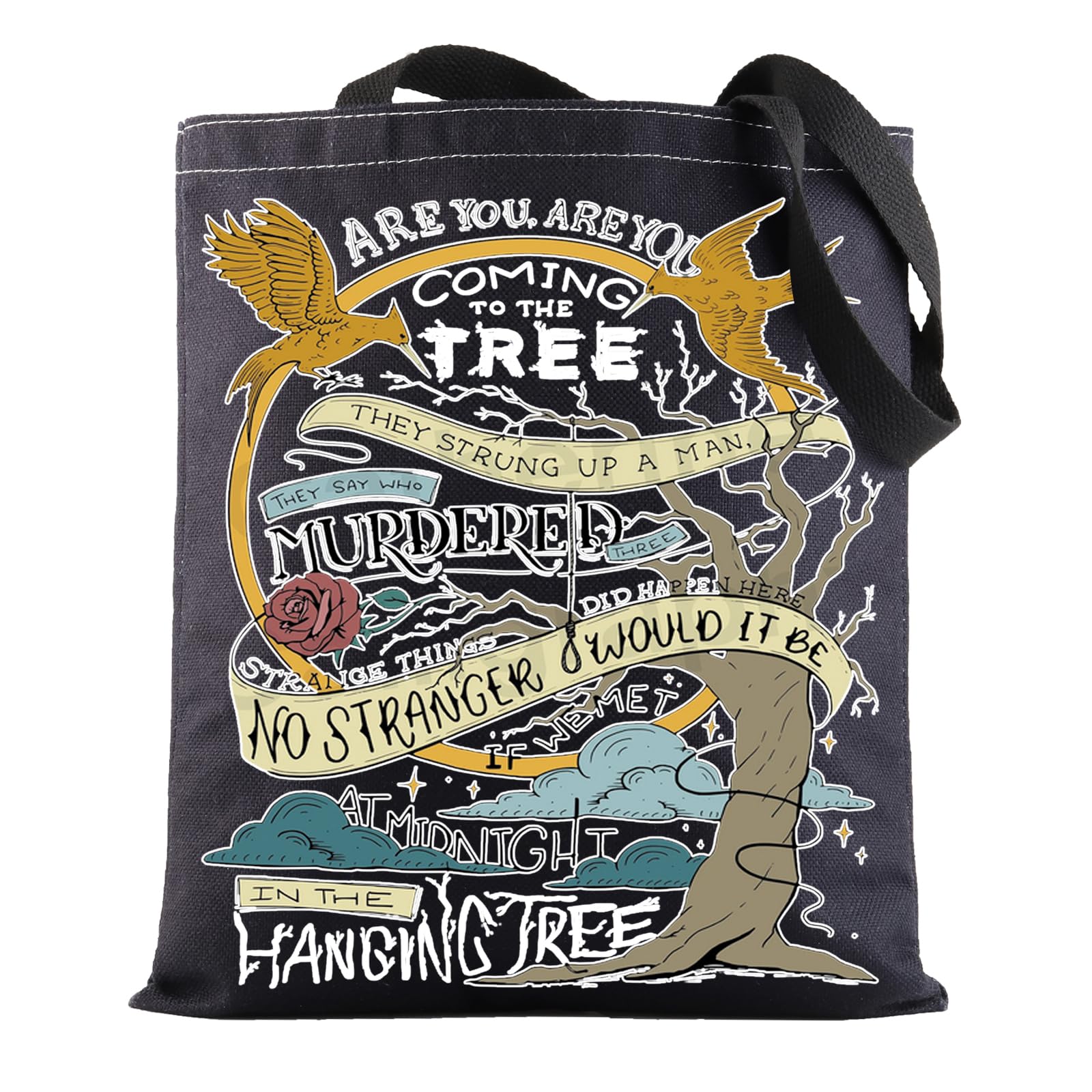 BWWKTOP Haymitch Movie Tote Bag Movie Inspired Gifts Cinna Lover Canvas Shoulder Bag For Movie Fans