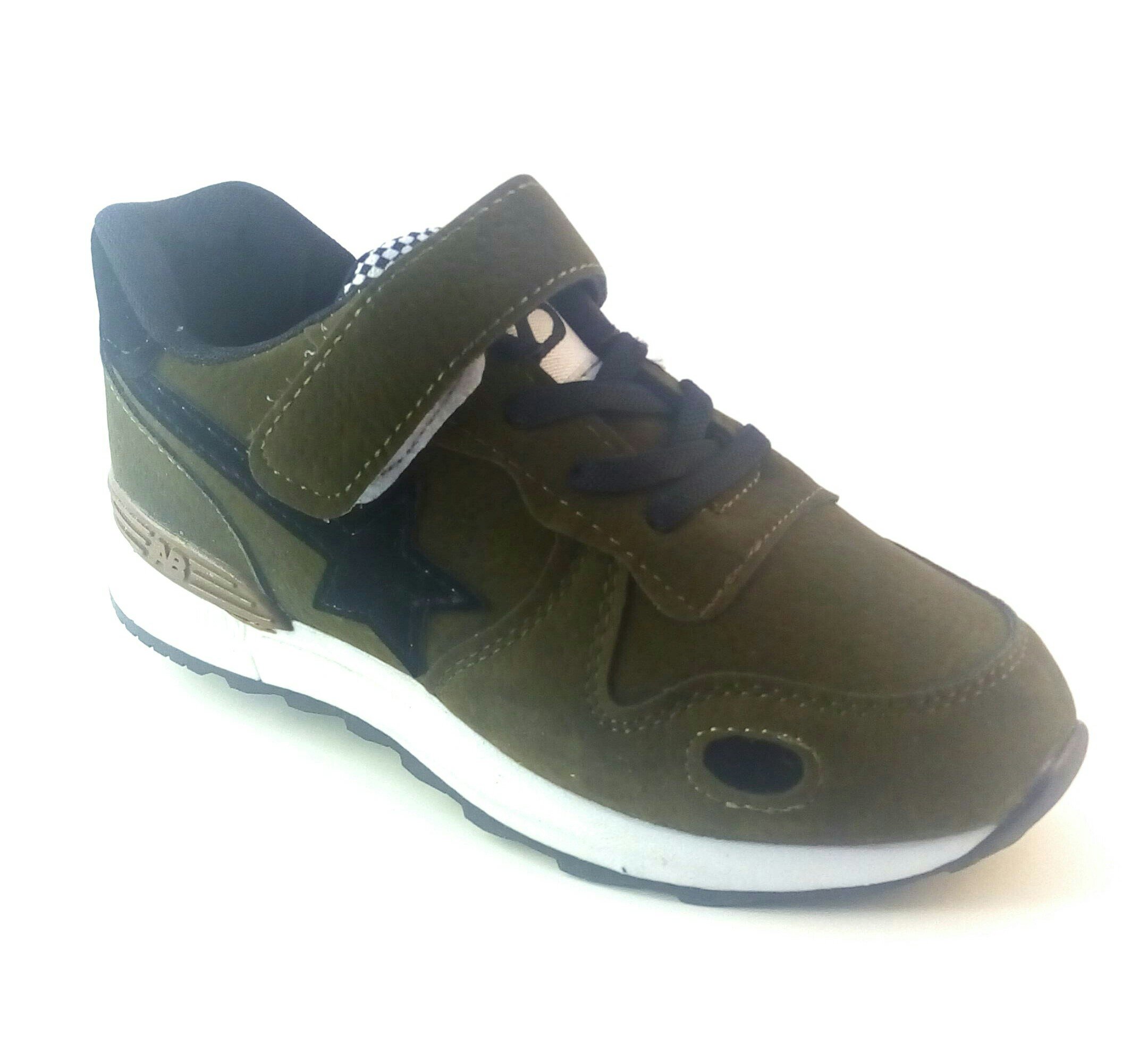 Ky & Co YK Army Green Breathable Sneakers