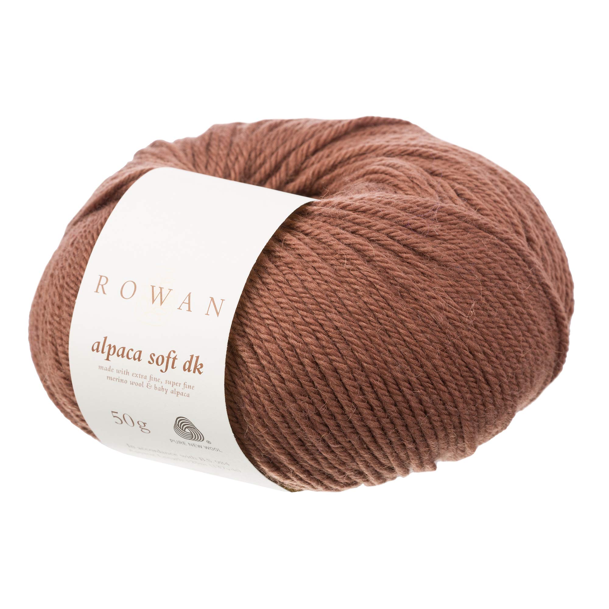 Rowan Alpaca Soft DK Toffee 70% Wool 30% Alpaca Yarn - 50g