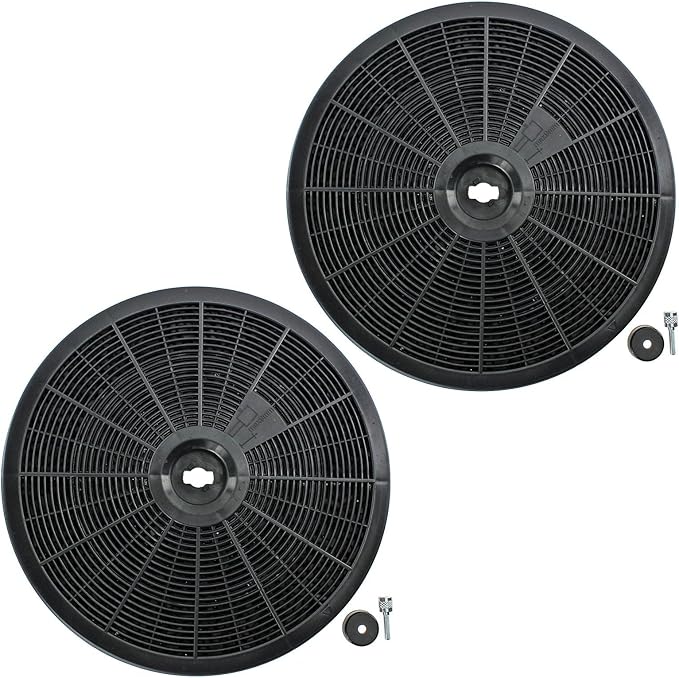 SPARES2GO Carbon Charcoal Vent Filters for Caple Cooker Hood Vent