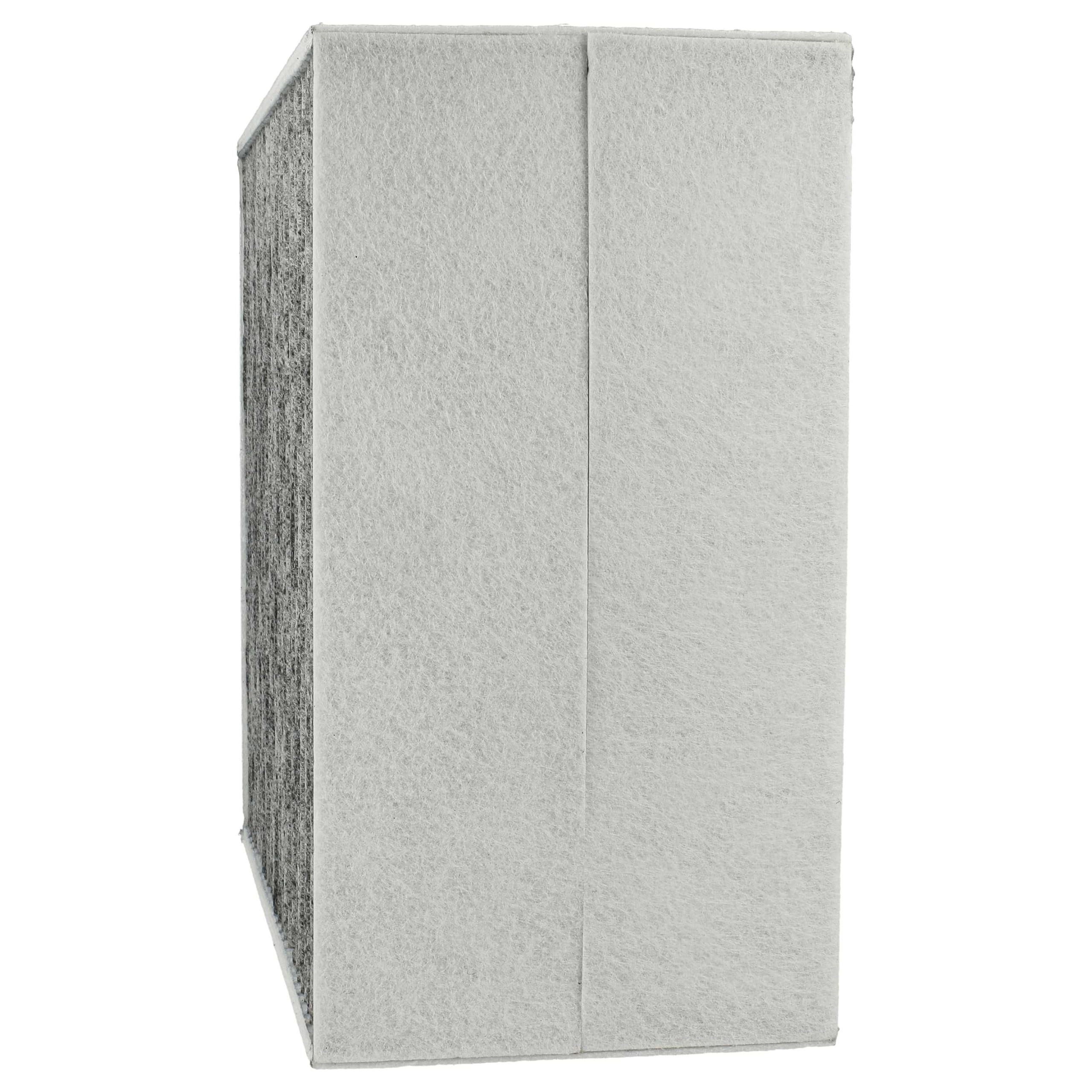 vhbw 2x filtro a carboni attivi sostituisce Siemens LZ56600, LZ56200 per cappe aspiranti - 22,7 x 18,9 x 10 cm