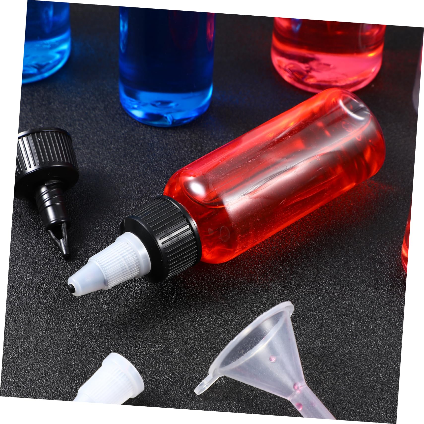ULTECHNOVO 2 Juegos Frasco Cuentagotas De Prueba Tapas Cuentagotas Graduadas Botellas De Tintura Con Cuentagotas Pipeta De 10ml Botellas y Pipetas 4oz Juego De Botellas El Plastico Escala