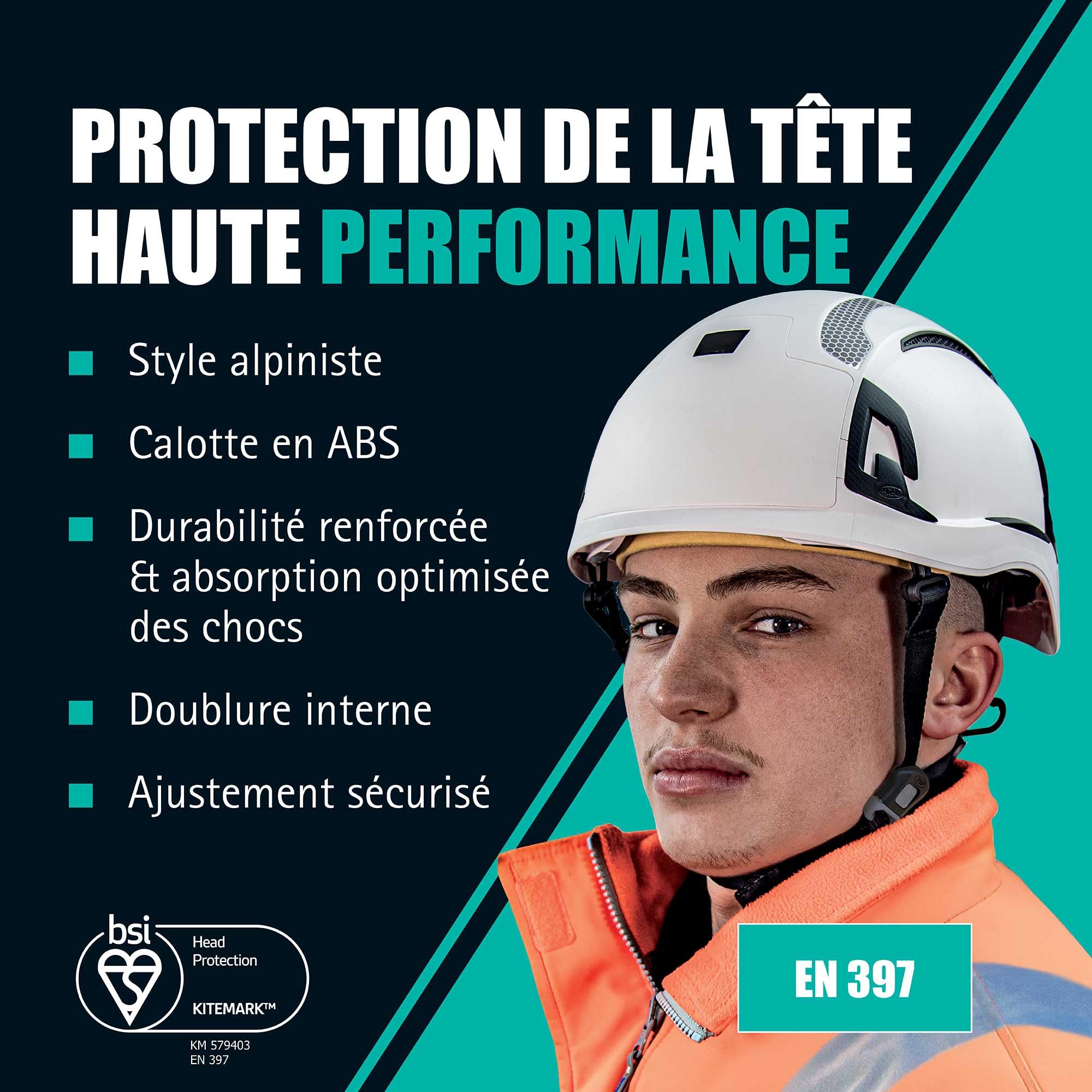 JSP Evo® Alta™ Baseworker™ Safety Helmet - Wheel Ratchet - Vented