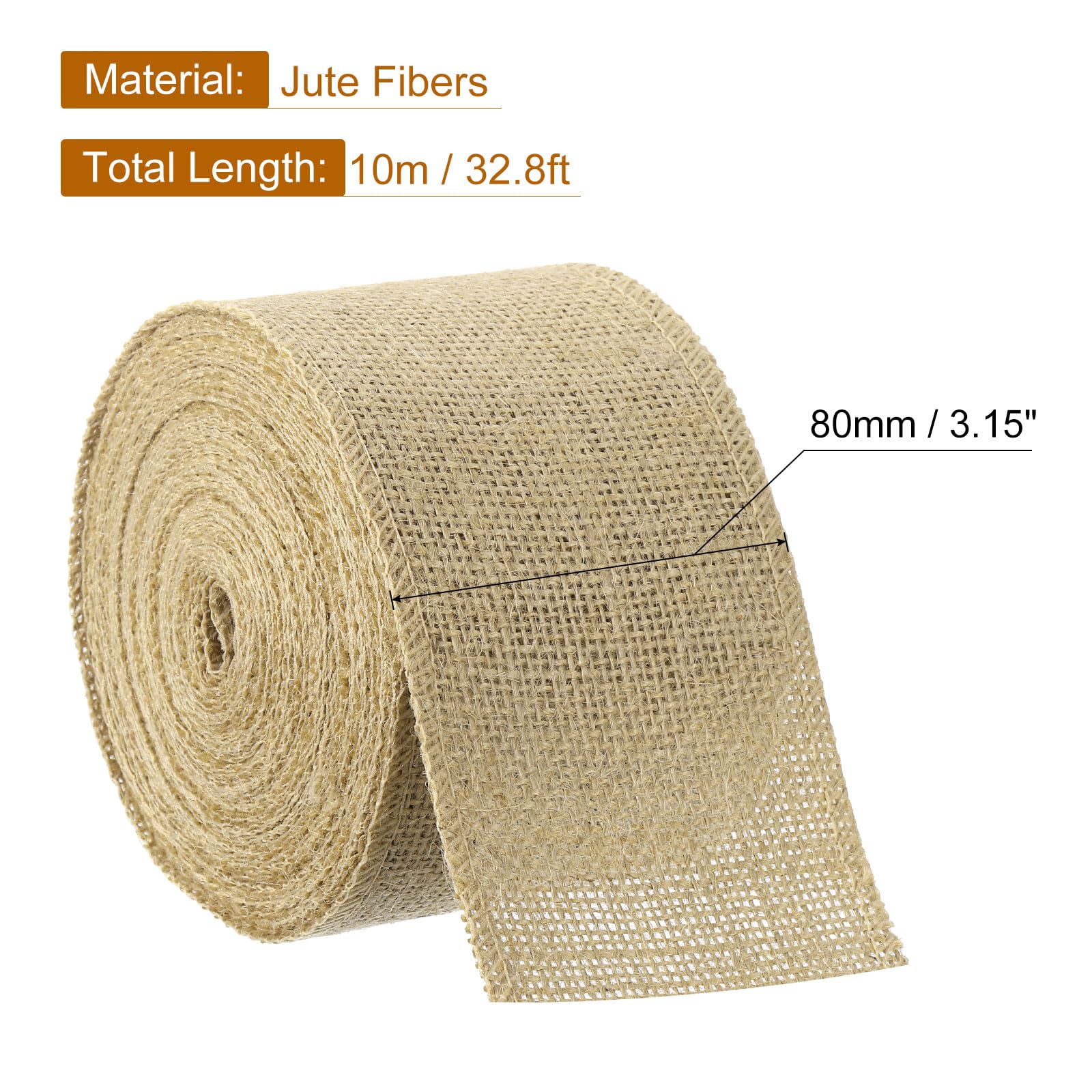 Sourcing Map Nastro In Poliestere Con Nappe | 9,1 Metri X 4,5 Cm | Frange Classiche Per Decorazioni E Cucito | Colore Bianco