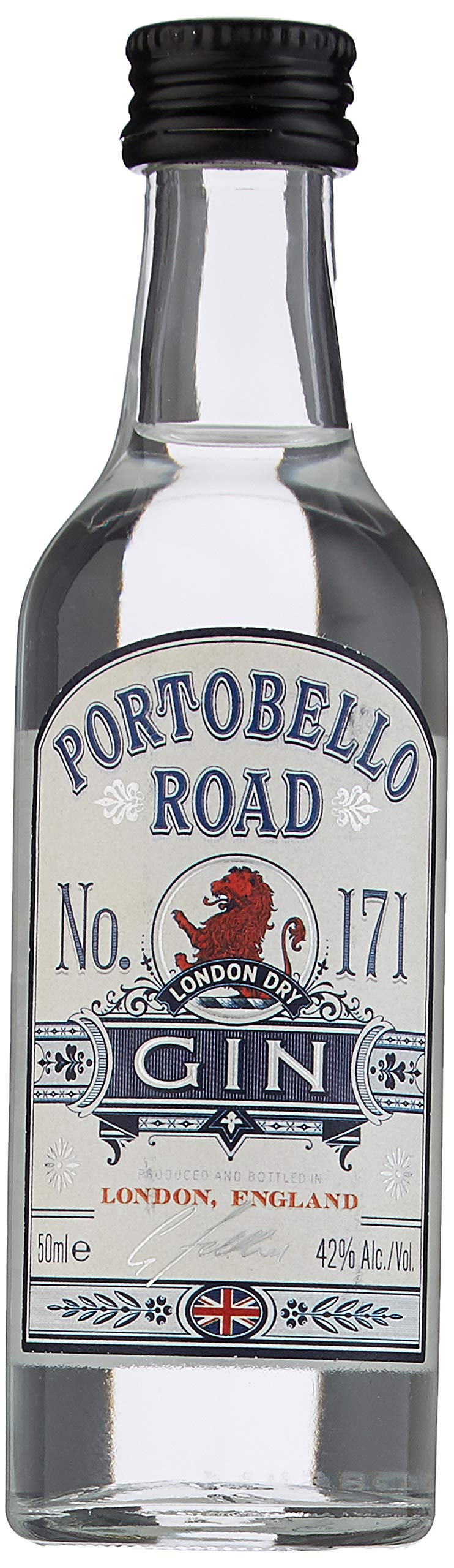 Portobello Road London Dry Gin 5cl Miniature