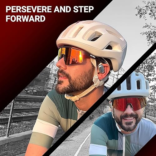 Miniatura 2 de KAPVOE Gafas de sol de ciclismo para bicicleta de montaña, hombres y mujeres, MTB béisbol, deportes, triatlón, correr, montar en bicicleta