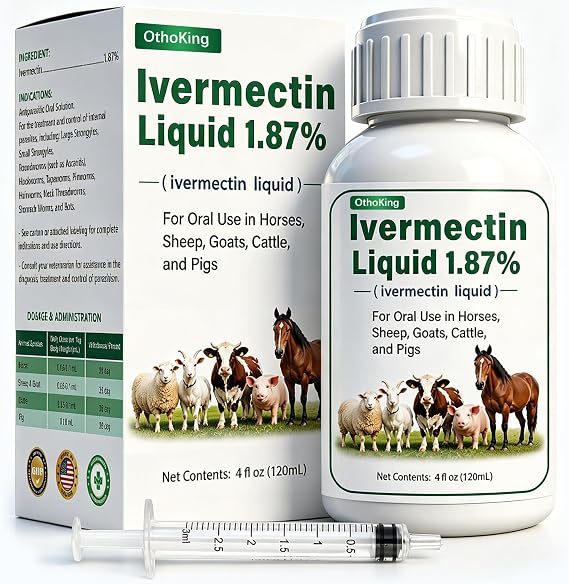 Iver-mectin Liquid for Horse, Maintain General Well-Being & Vitality