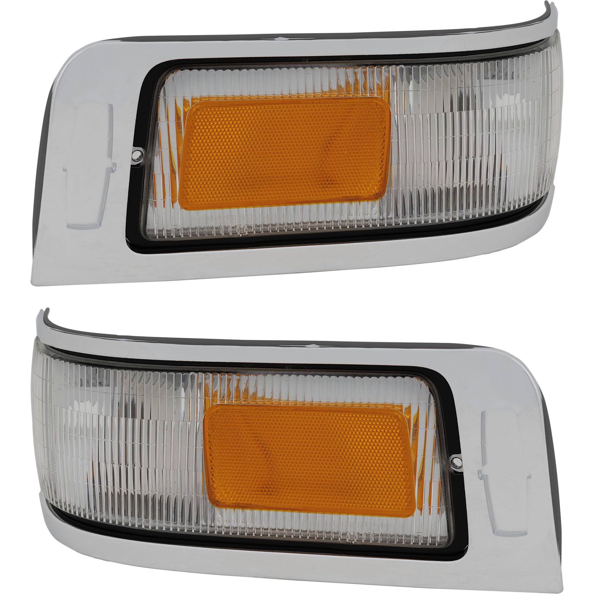 Garage-Pro Corner Light SET Compatible with 1995-1997 Lincoln Town Car Lens and Housing Driver and Passenger Side