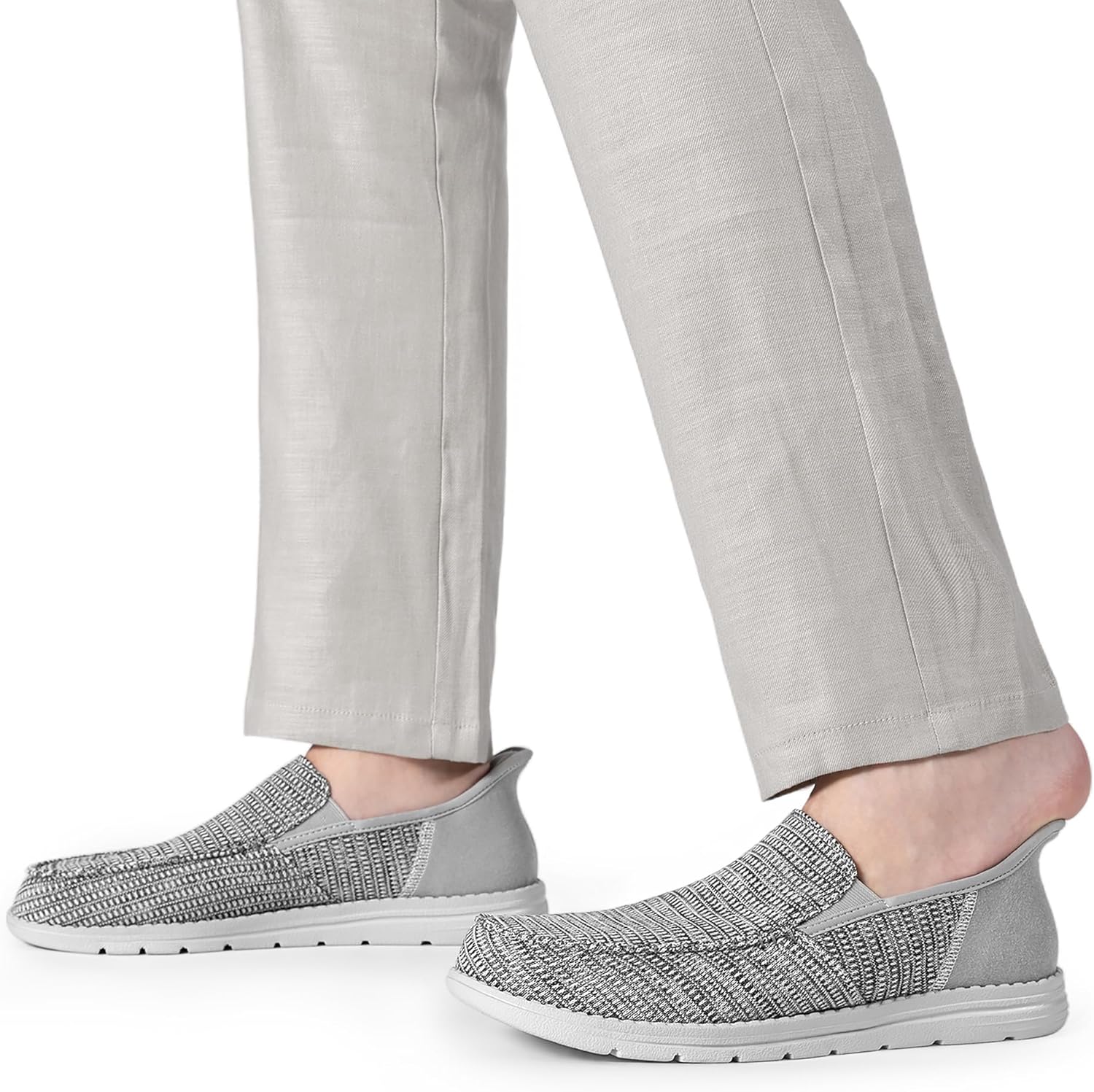 Bruno Marc Men's Slip-on Loafers Step in Casual Shoes for Men Hands Free - Image 2