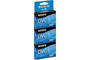 Sony DVM60PRR/3 60-Minute DVC Tape Hang Tab: Capture Every Moment