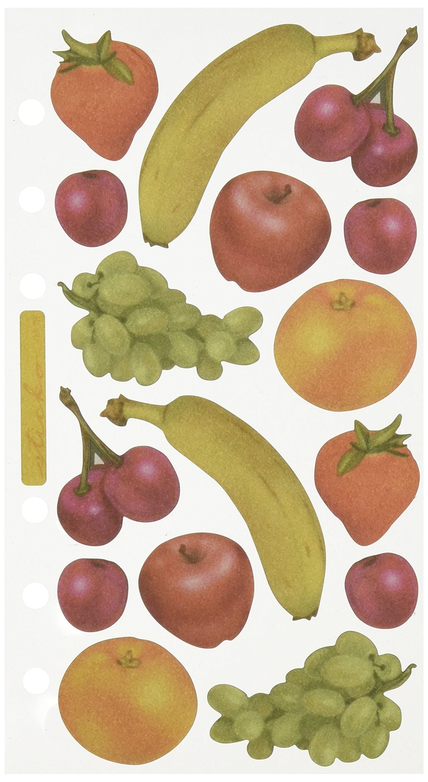 EK Success Vellum Stickers - Fruity