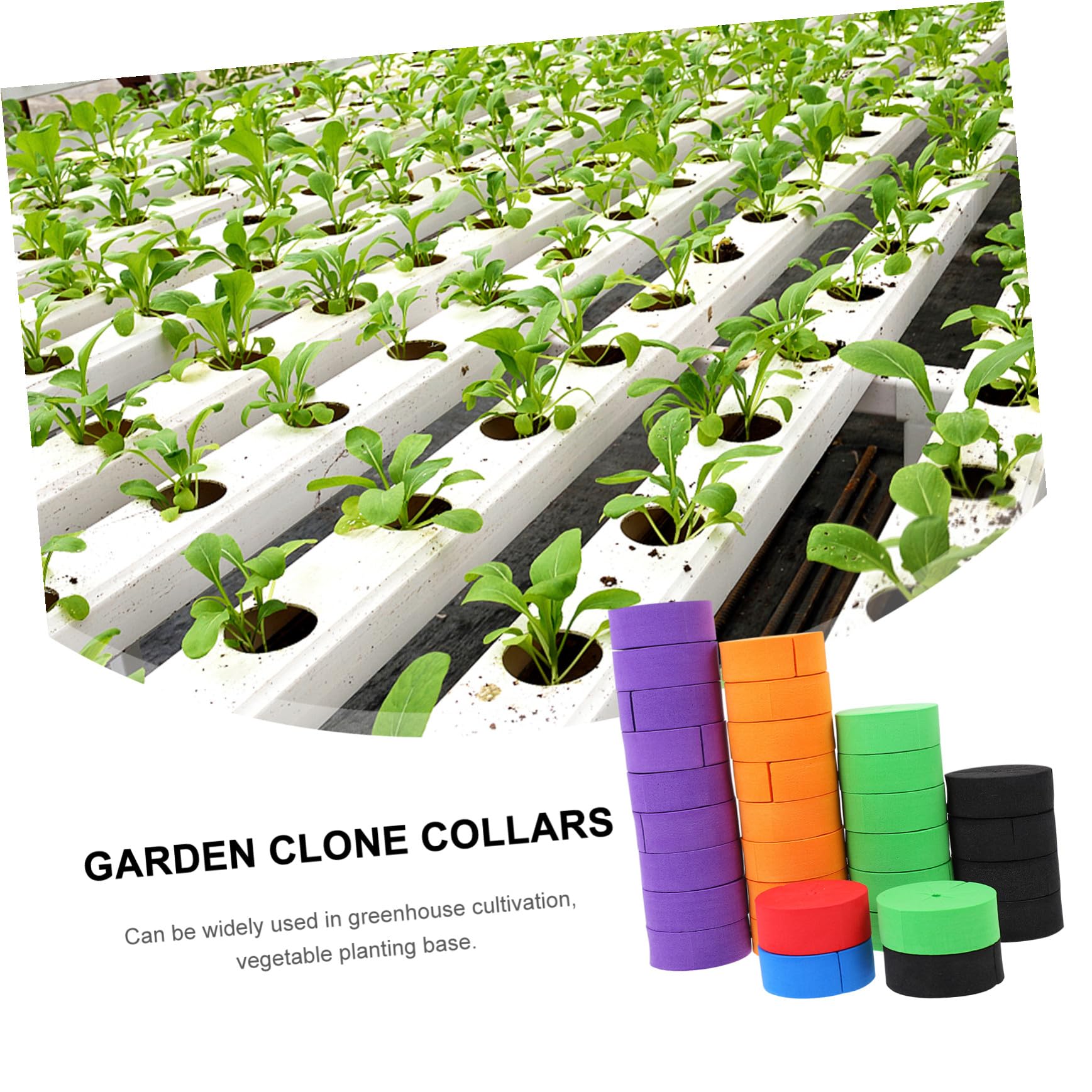 DOITOOL Bloques para Cultivo sin Suelo de Eva de Esponjas Hidropónicas 50 Ideales para Plantación de Semillas y Base de Jardinería de Vegetales Color Aleatorio
