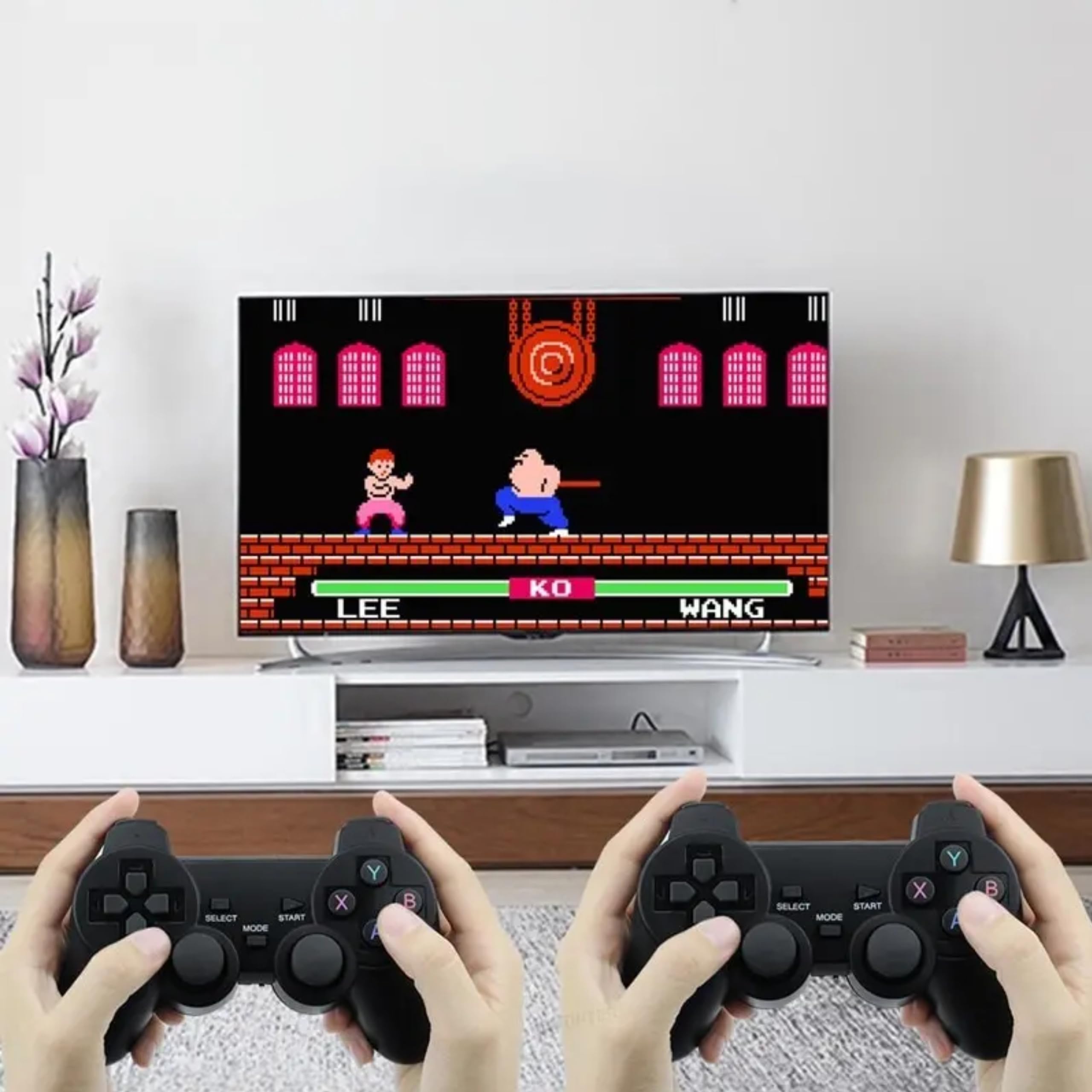 BLOW GRA TELEWIZYJNA TV MINI RETRO KONSOLA HDMI BEZPRZEWODOWY PAD x2 22073 GIER