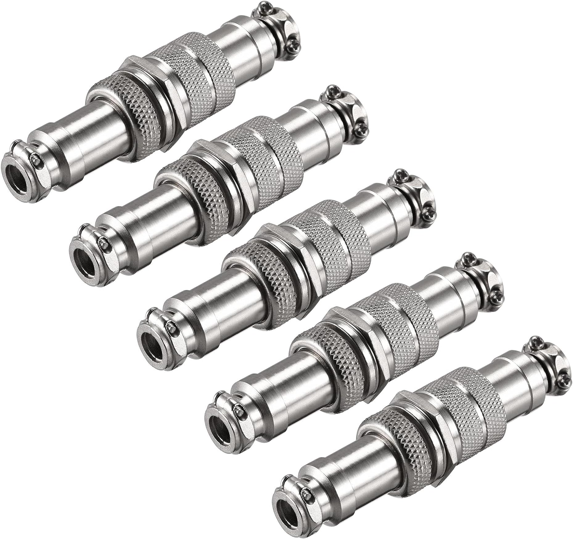 Ej.Life Gx16-3 Pin Luftfahrt Kabelverbinder, 3-Poliger Luftstecker Männlich Weiblich Plug Metall Stecker Panel Steckdose Stecker