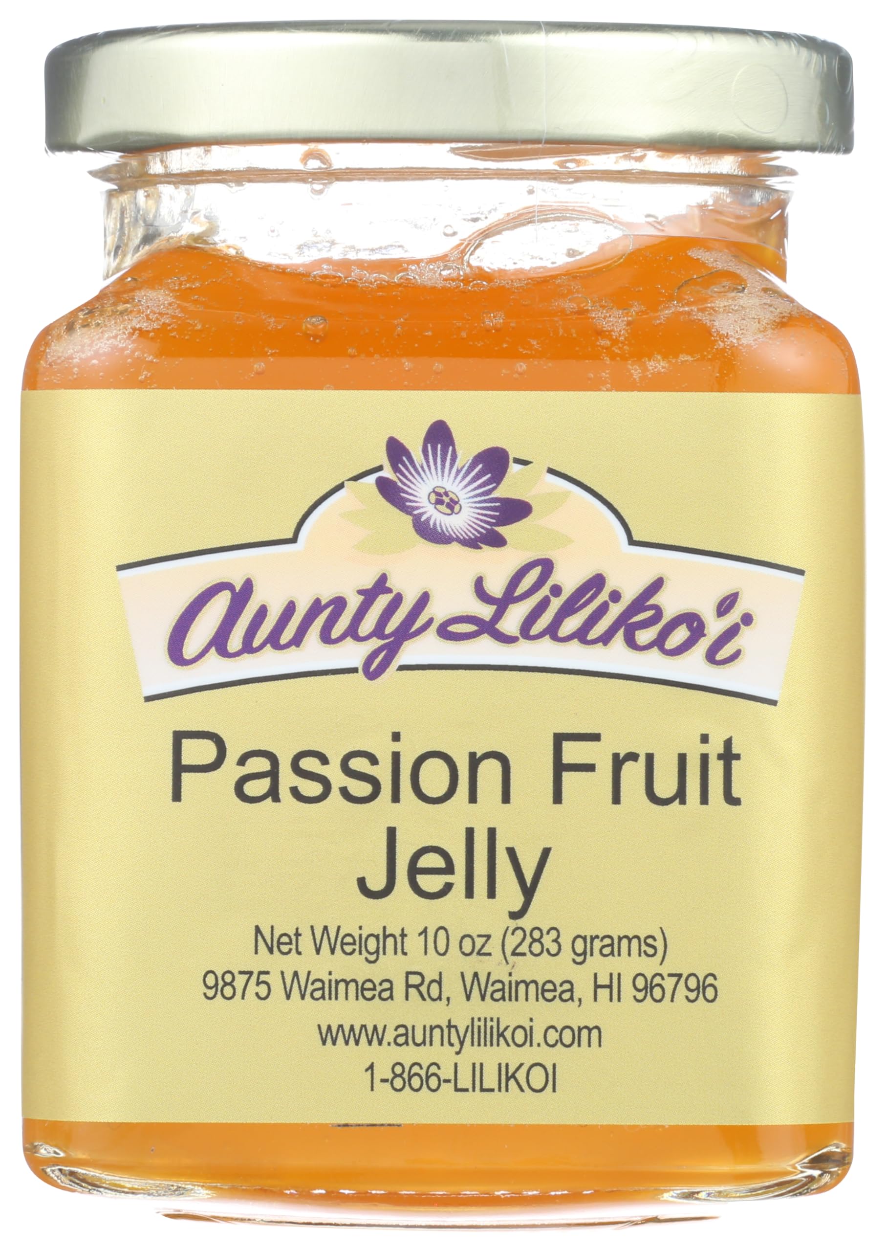 Amazon.com: Aunty Lilikoi Passion Fruit Jelly, 10 OZ : Grocery