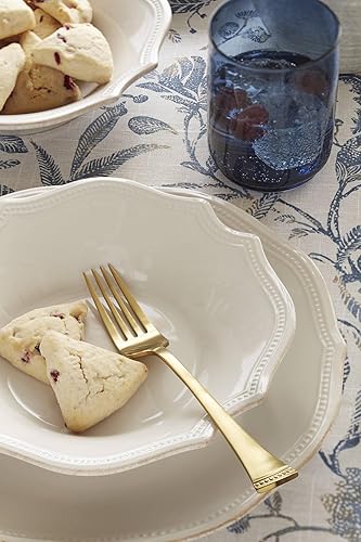 Miniatura 3 de Lenox French Perle Bead White - Cuencos individuales para pasta, juego de 4