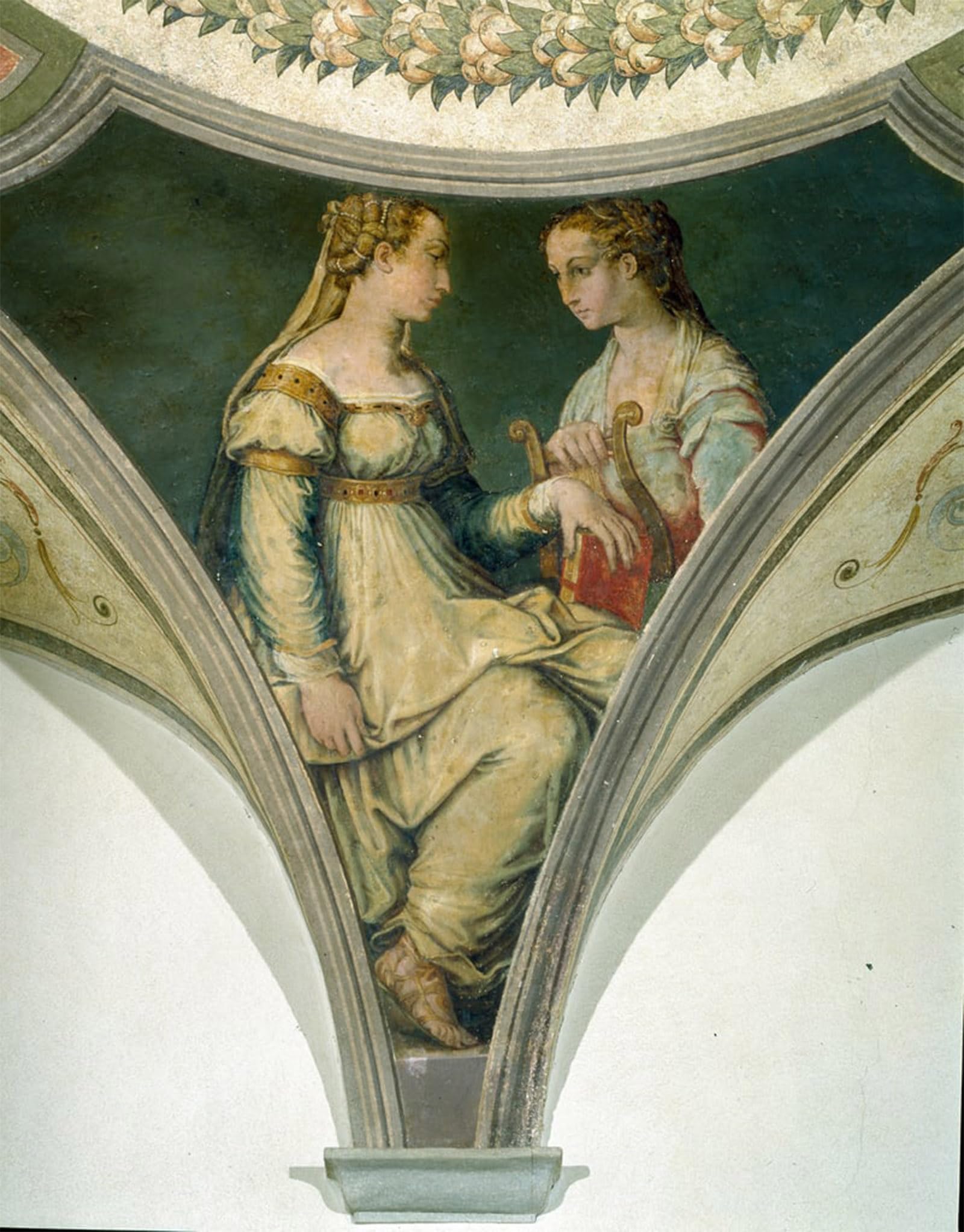 Posteriik No Frame Famous Animal Posters Vintage Picture Museamera Di E Delle Muse By Giorgio Vasari Modern Wall Decor For Home Decor 60X90cm