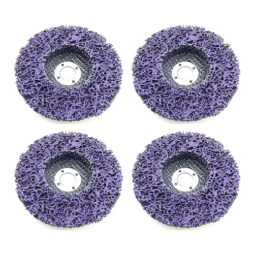 JZK 4 discos abrasivos angulares de 3937in disco de rueda de tira de polietileno disco removedor de óxido disco de eliminación de pintura discos de