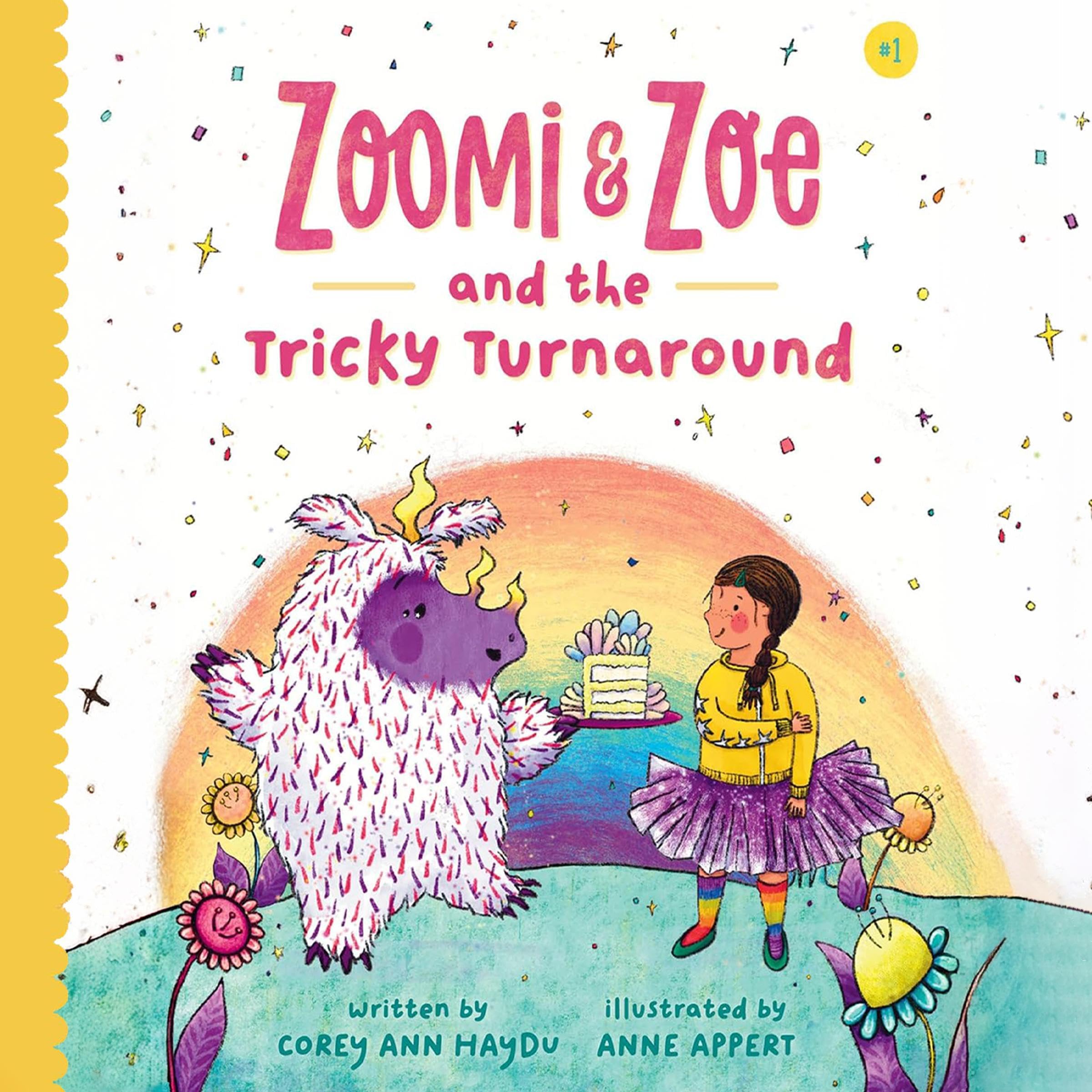 Cover art for Zoomi and Zoe and the Tricky Turnaround