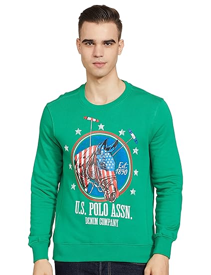 Men's Cotton Turtle Neck Sweatshirt