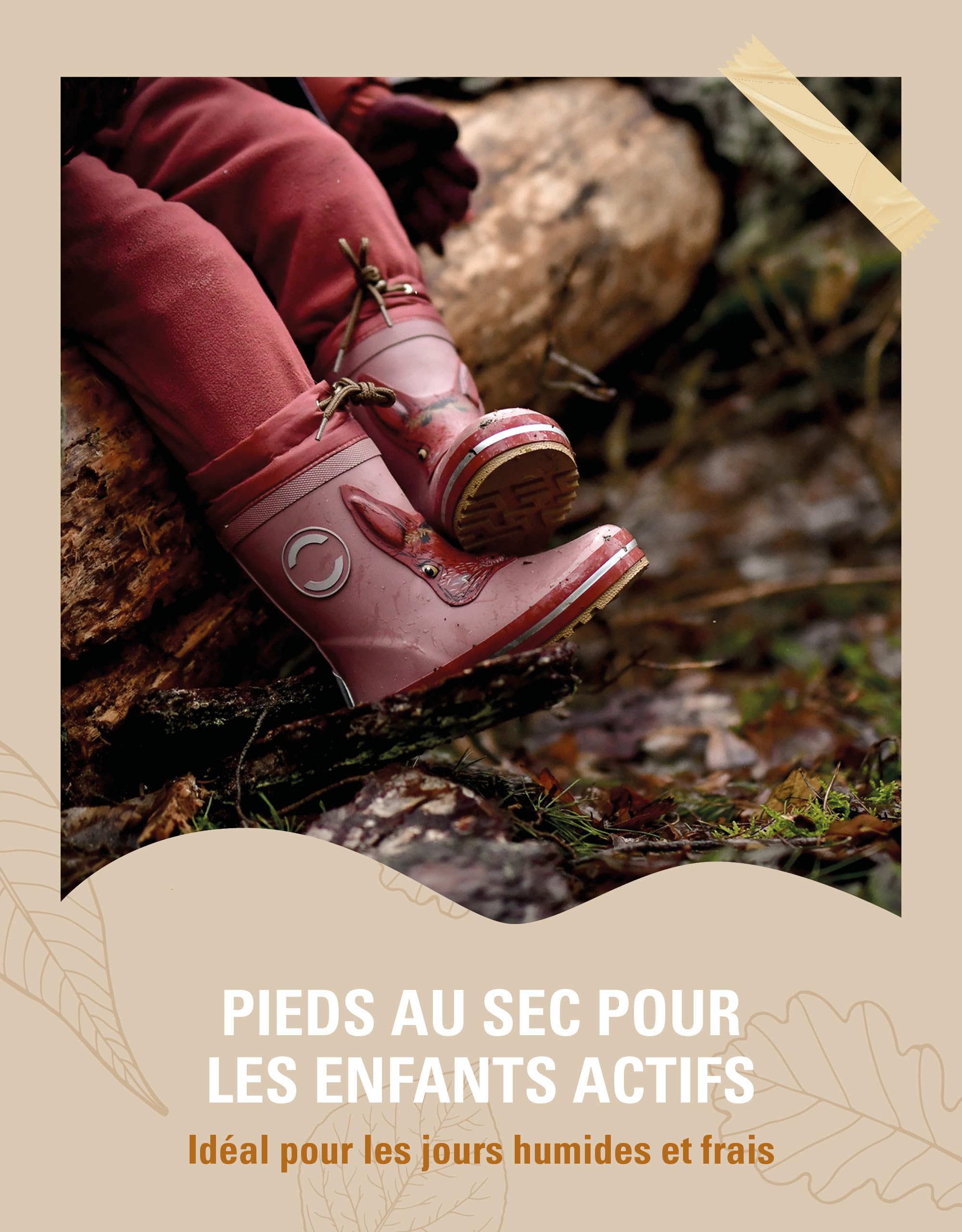 Mikk-line Warm Gefütterte Gummistiefel Kinder | Wasserdicht Regenstiefel für Jungen und Mädchen | Winddicht Thermo Gummistiefel | Regenschuhe Mit Reflektiernde Details