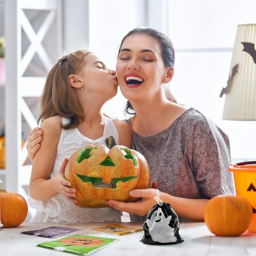 Miniatura 5 de iFUNow Paquete de 72 bolsas de Halloween a granel para bolsas de golosinas de Halloween, bolsas de dulces de Halloween, bolsas de golosinas de