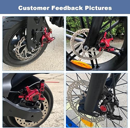 Miniatura 7 de HB-100 Line Pulling Pinzas de freno de disco hidráulicos, frenos de disco mecánicos para MTB, bicicleta de montaña, bicicleta eléctrica y bicicleta